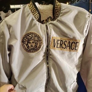 I am selling a bomber jacket never worn before I had bought it but fit to small